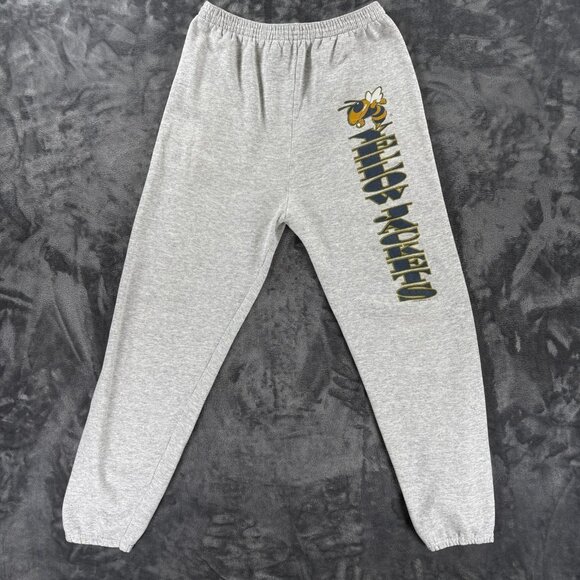 VTG 1992 Georgia Tech Yellow Jackets Sweatpants Adult L Trau & Loevner Made USA - Picture 1 of 9